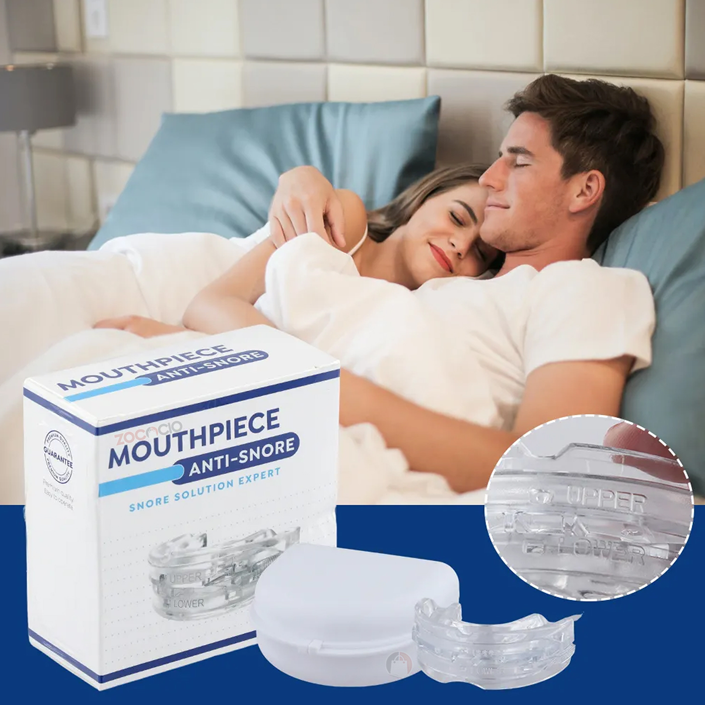 Miniatura 2 de Protector Bucal Antironquido Antibruxism